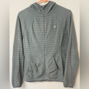 North Face Zip Up Hoodie Medium